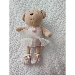 Ballerina Teddy‎ Bear Plush Stuffed Animal Pink Tutu Flower Girl Gift